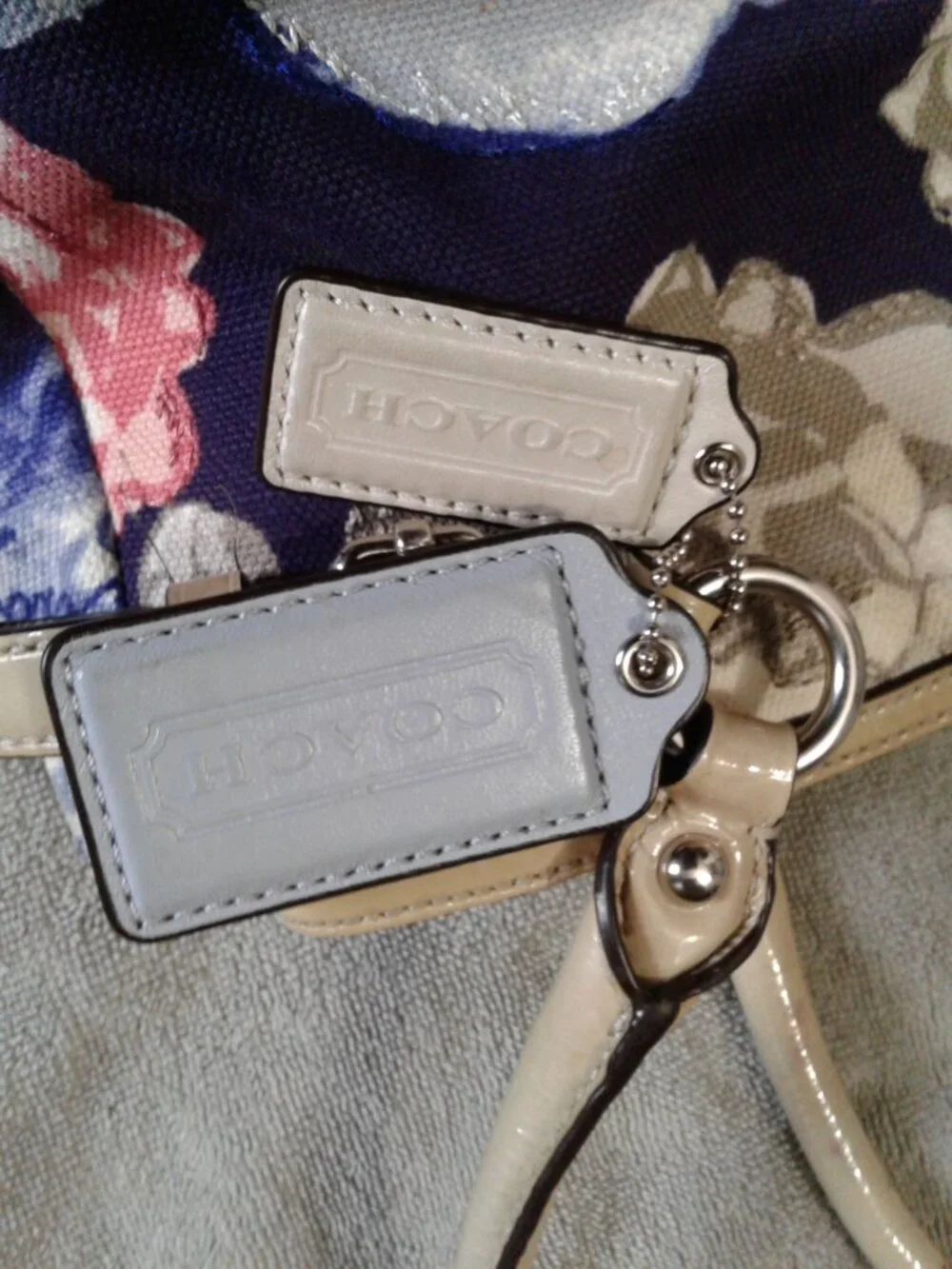 Coach Floral Print Purse